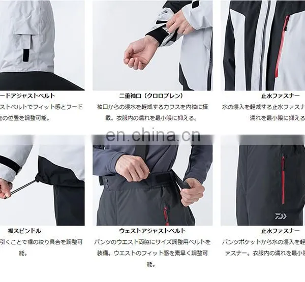 High Quality Customized Outdoor Winter Suit Waterproof Breathable Fishing Suit Fishing Clothin photo-4