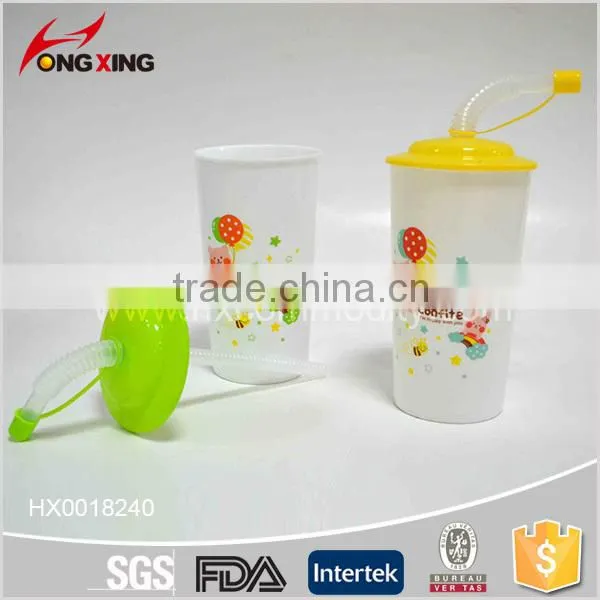 Hot Sale Kids Plastic Cup With Straw photo-3