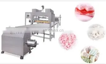 Small Scale Automatic Marshmallow Cotton Extruding Equipment Extruder Candy Machine Production Line photo-3