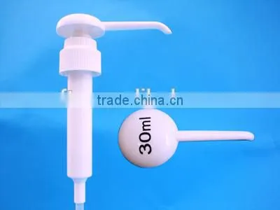 28mm Ribbed Plastic Long Sprayer Lotion Pump photo-5
