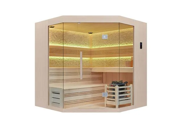 China Hot Selling Portable Sauna Room Hydrotherapy Care Products Infrared Infrared Sauna Room and Square Wooden Dry Sauna Room photo-5