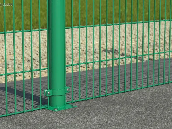 Hot Dip Galvanized Wall Cladding 4 ft 2x4mm Black Welded Wire Fencing photo-4