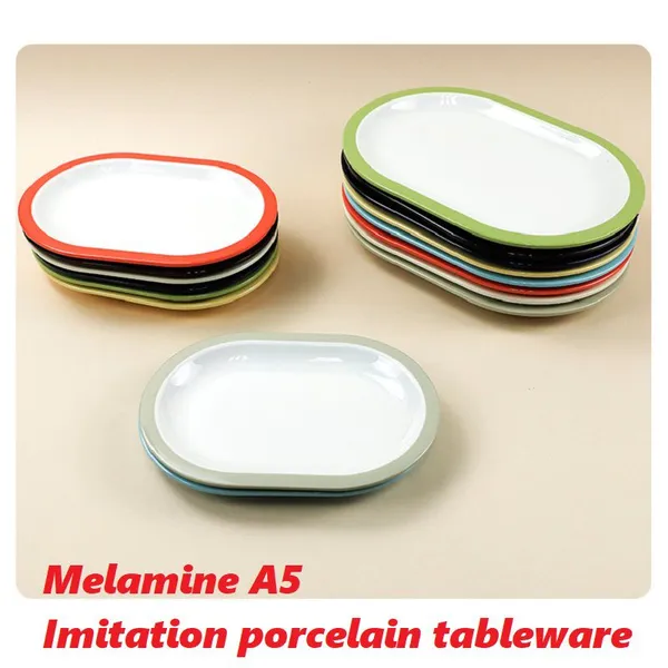 Melamine Imitation Porcelain Tableware Series photo-5