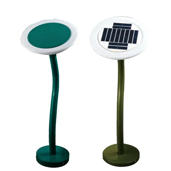 Lawn lamp WD-C161 | Solar bollard light | LED-Modul | Aluminium+Edelstahl | PC-Diffusor | IP55