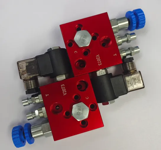Hydraulic Single Balance Valve Unload Control Valve Hydraulic Counterbalance Valve Block Valve photo-3