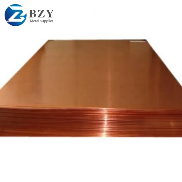 C1100 99.9% Pure Copper Plate | 4mm Bright Thin Sheet High-conductivity for Electrical Equipment