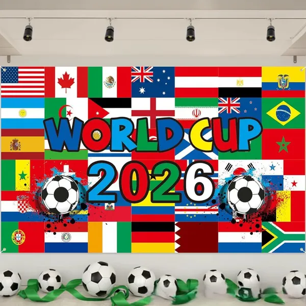 Ningbo Partyking 2026 World Cup and Sports Party Supplies Fan Fest Party Decoration Set Football Atmosphere Decorations Party Glasses