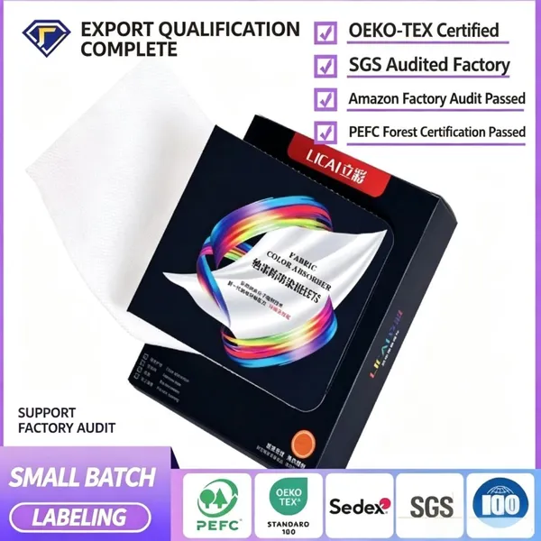 Custom Color Catcher Laundry Sheets – Dye Absorbing & Anti-Color Transfer Sheets for Washing Machines