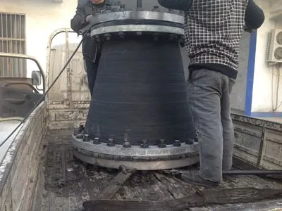 Industrial Rubber Flexible Coupling With Flange Connection for Diesel Engine Applications