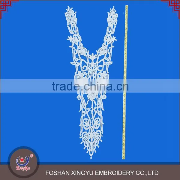 Hot Selling Personalize Stylish Embroidery Lace Neckline Designs of Kurtis