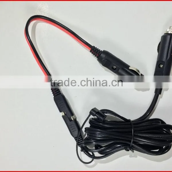 High Quality Extension Pigtail o Male Cigarette Plug With Lighter Extension Wire HArness photo-5