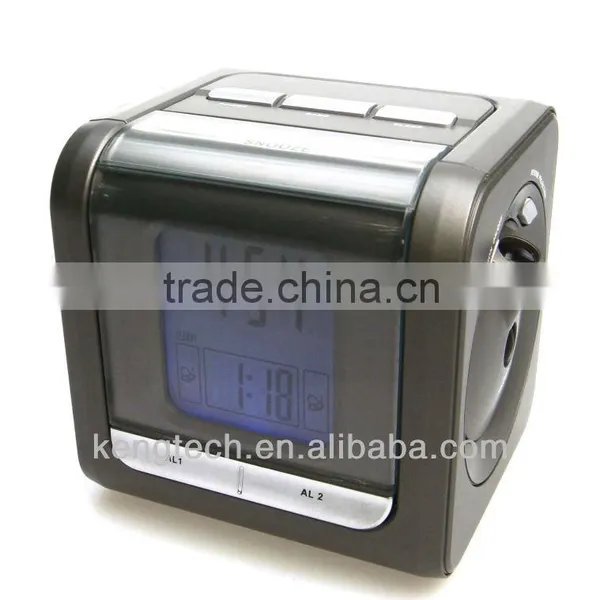 Synchronised Projector Alarm Clock Radio With LCD Display photo-2