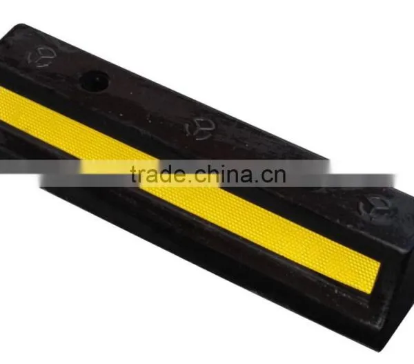 50cm Strong Bearing Capacity Rubber Car Wheel Stopper photo-2