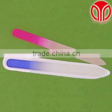 Whlosesale Glass Nail File Customized Logo Glass Material Nail File