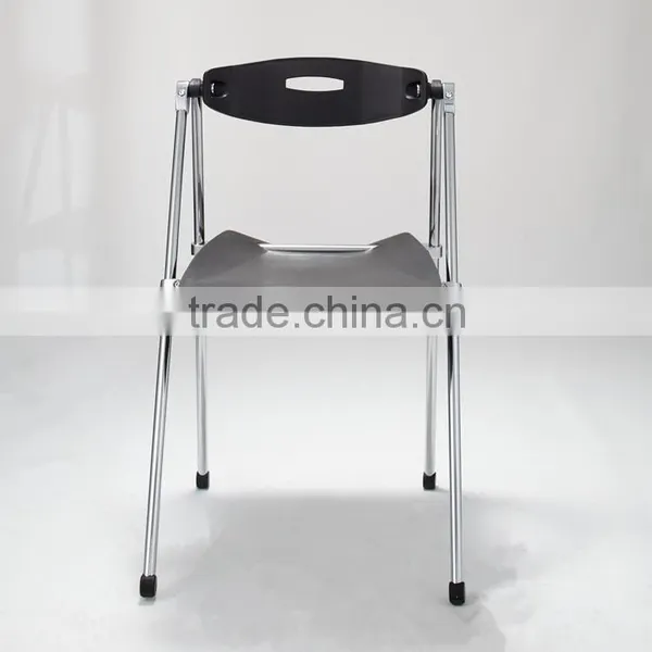 Yes Folded Best Selling Model Cheap Plastic Visitor Chair photo-3
