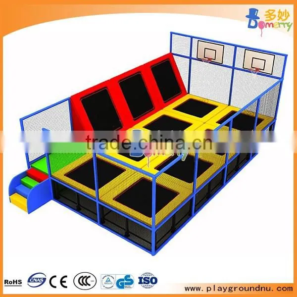 Guangzhou NEW STYLE Kids Toy Indoor Soft Trampoline Playground Equipment photo-3
