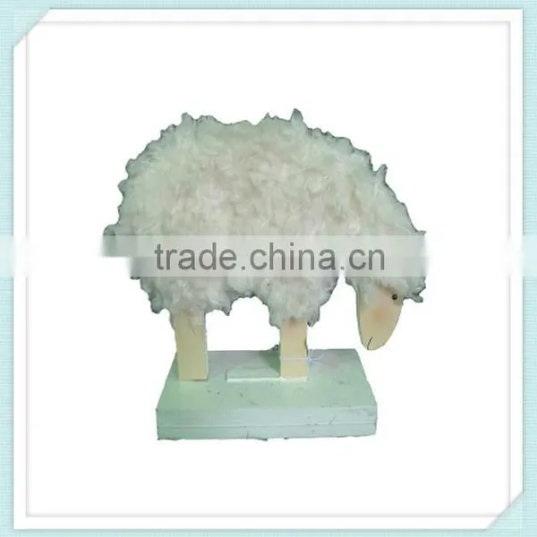 Lovely Wooden Sheep Crafts photo-2