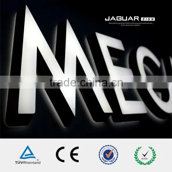 White Acrylic Led New Innovative Shop Letters Lighting Sign photo-3