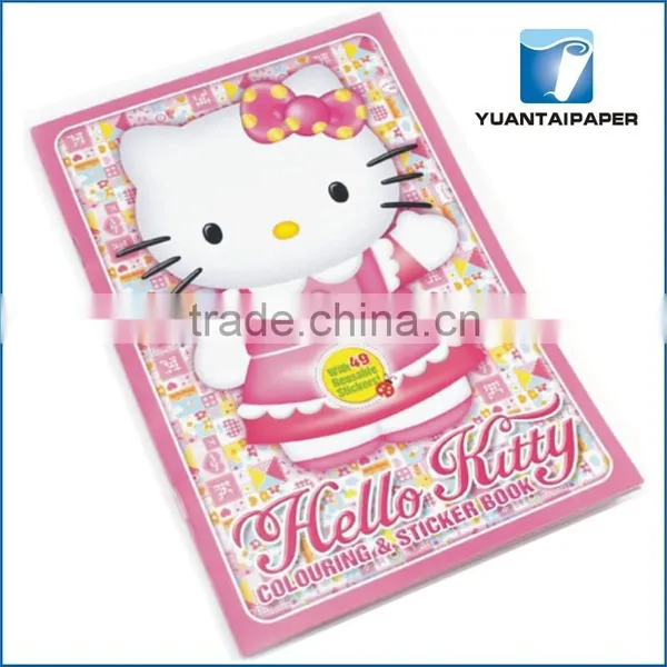 Hot-sale Cartoon Paper Cover Coloring Books photo-4