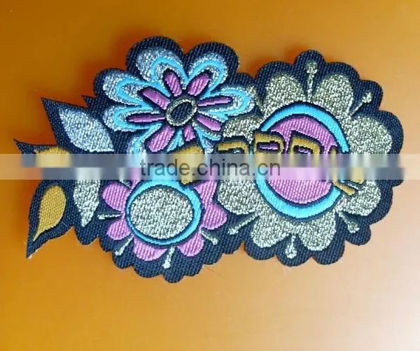 High Quality Colorful Embroidery Design Patch for Saree photo-3