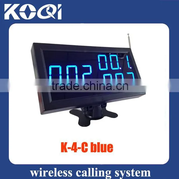Numbering Machine With Led Display Receiver and Table Call Bell for Restaurant Equipment photo-4