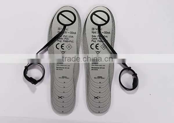 CE/rohs Thermal Heated Insoles Battery Heating Shoe Insole Rechargeable Heated Insole photo-5