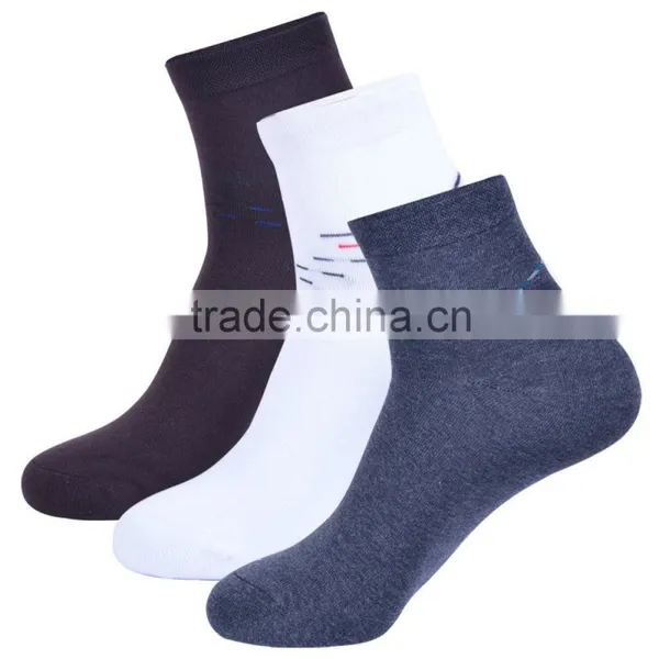 Custom Pure Cotton Men Dress Crew Socks China Manufacturer photo-4