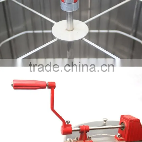 4 Frame Manual Honey Extractor Stainless Steel Honey Extractor for Apiculture photo-3