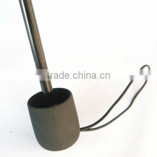 Portable Foleds Two Layers Check Umbrella Windproof Storm Umbrella photo-3