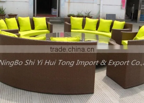 Big Size Outdoor PE Rattan Garden Furniture photo-5
