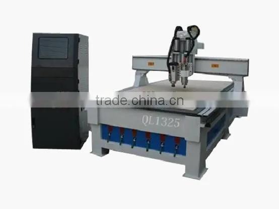 QL-M25 China Good Machinery Double Head 1325 Multi Function Digital Router for Wood Price photo-3