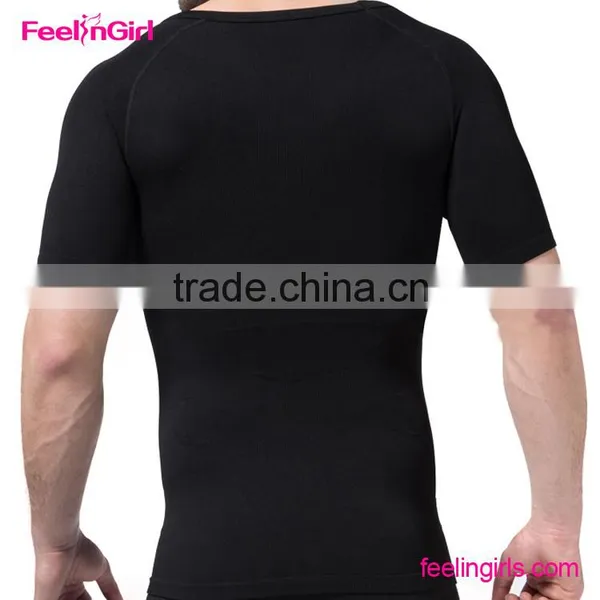 Fashion Tshirt Body Shaper For Men Walmart photo-3