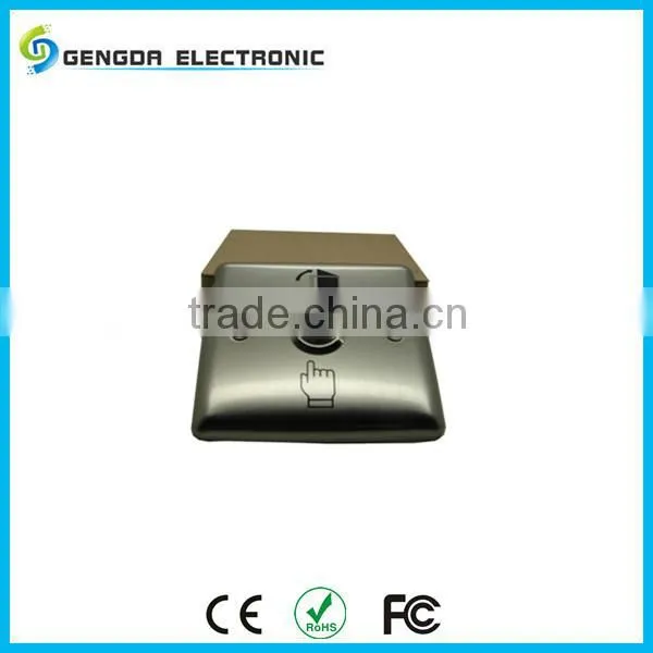 STAINLESS STEEL ELECTRIC SECURITY SYSTEM EXIT BUTTON photo-6