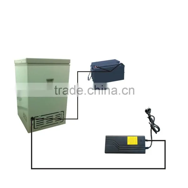 60L Solar Freezer,mini Solar Freezer dc Freezer Battery Freezer Cell Freezer Dc/ac Inverter Freezer photo-3