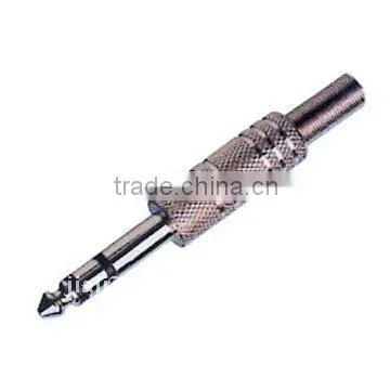 6.35mm Stereo Plug, Metal
