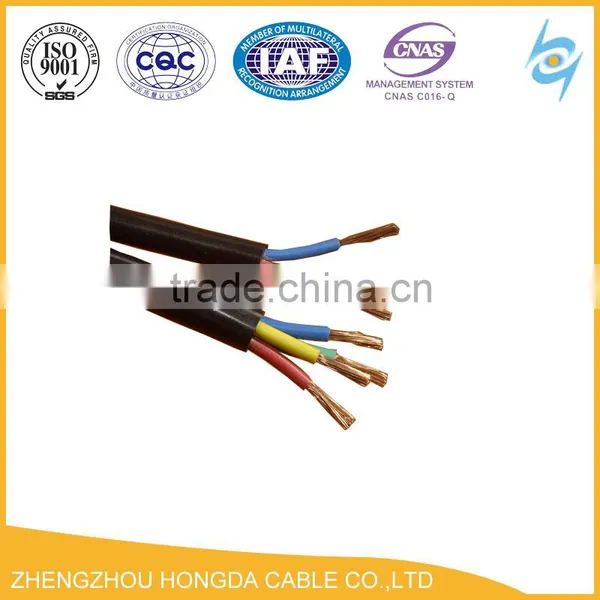 450/750v Soft Copper Wire Rubber Insulated Rubber Sheath Flexible Cable for Communication photo-2