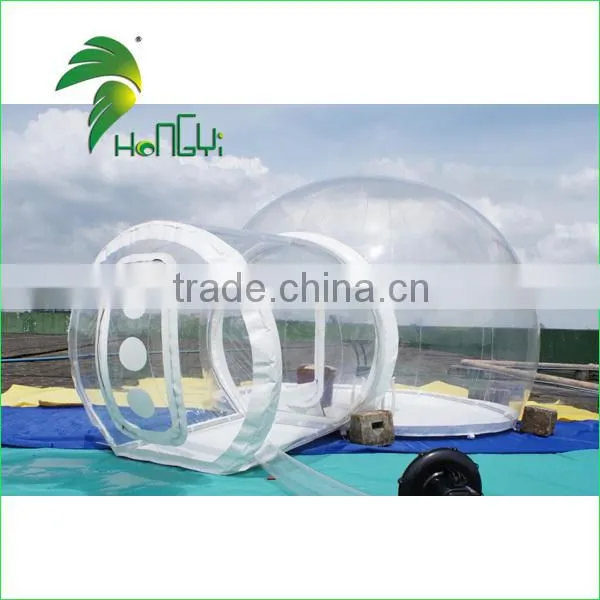 Durable Amazing PVC Waterproof Inflatable Outdoor Camping Clear Tent photo-3