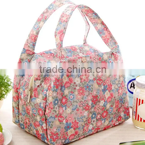 Promotion Flowers Printing Design Lunch Bag for Offices China Supplier Supplier's Choice photo-2