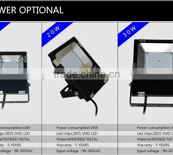 New Ultrathin Slim 10w 20w 30w 50w 100w 150w 200w Led Flood Light for Outdoor Supplier's Choice photo-4