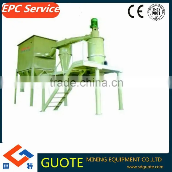 silica powder production line Dry powder 2-150 micron classifying for potash Feldspar Albite