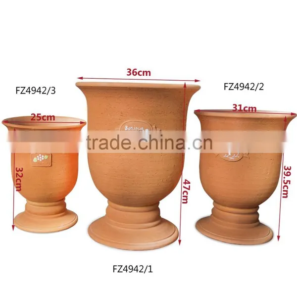 Clay Large Garden Planters photo-3