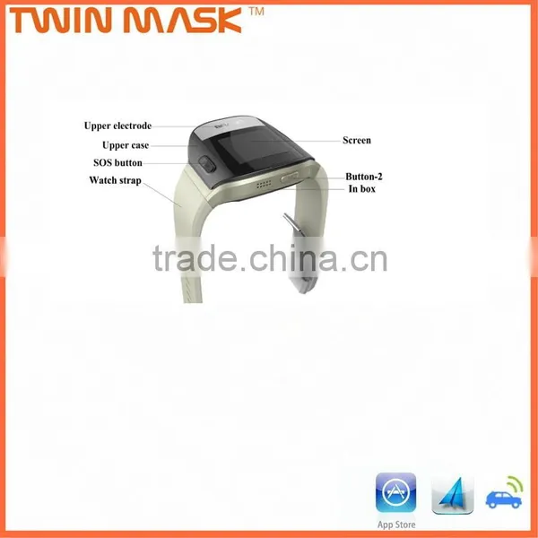 Health Fitness Watch With /ECG Monitoring/Sleeping Status E-ink Gps Watch With Two-way Calling photo-2