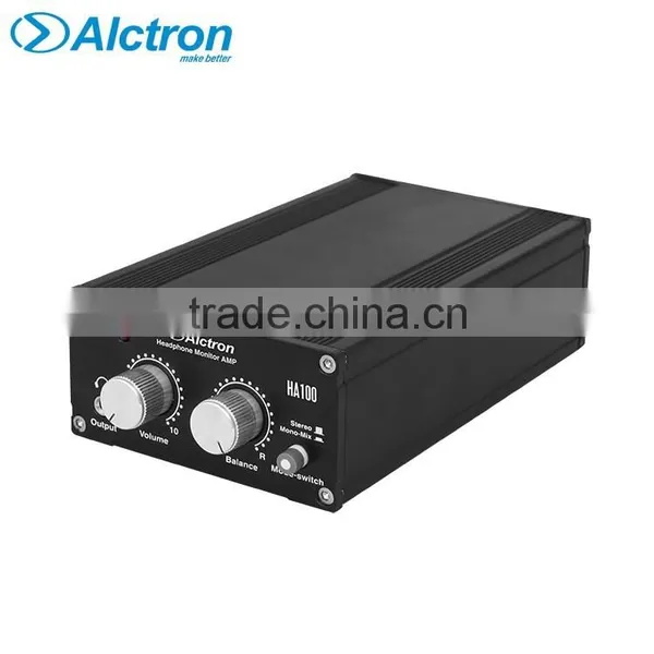 Alctron HA100 Compact Headphone Monitor Amplifier, Monitor Amp photo-2