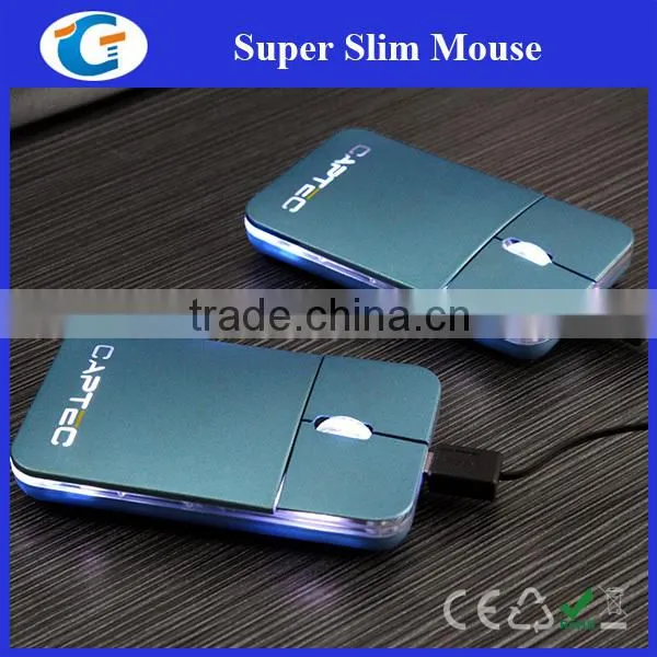 PC Laptop Wired Mini Light Up Optical Mouse With Retractable Cable photo-6