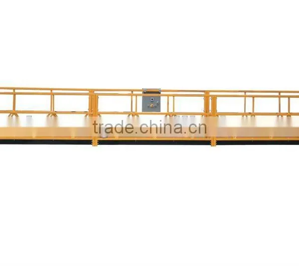 suspended working platform