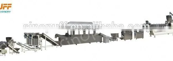 Cheap Stain Steel Pasta Spaghetti Making Machinery/Salad Fried Snacks Extrusion Processing Line photo-4