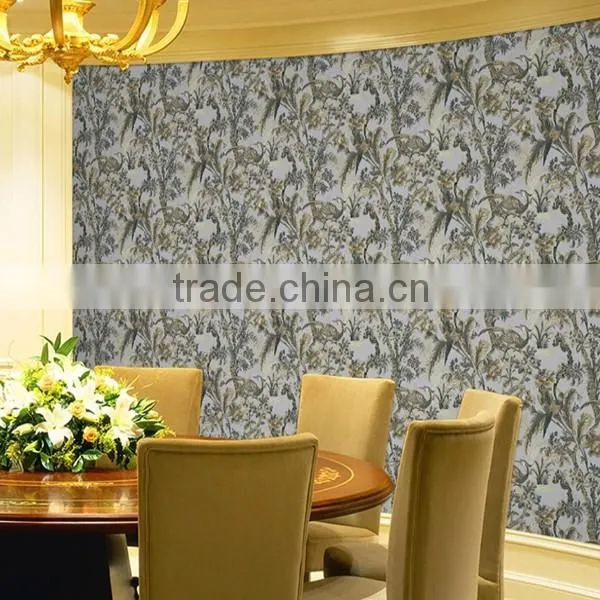 Natural Material Pvc Wallpaper 3d Glow in the Dark Wallpaper photo-4