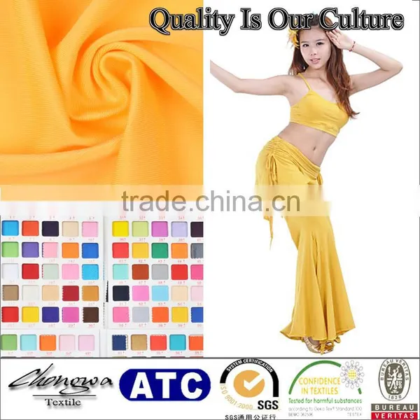 Shiny Stretch Many Bright Colors Ballroom Dresses for Children Fabric