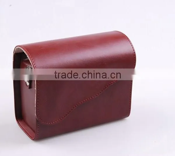 Korean Style Shoulder Bag Leather Shoulder Camera Bag, Vintage Small Camera Bag photo-3