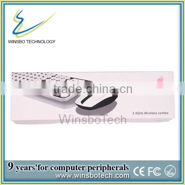 Rechargeable Wireless Mouse and Keyboard/colored Wireless Keyboard and Mouse Combo/2.4g Wireless Fly Mouse Keyboard